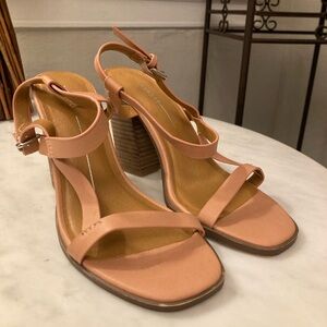 Report Brand - tan Strappy block heels 5.5
